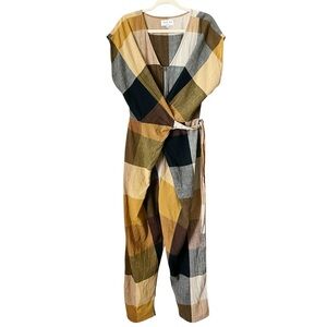 Patchwork Jumpsuit in Multicolor by Anthropologie